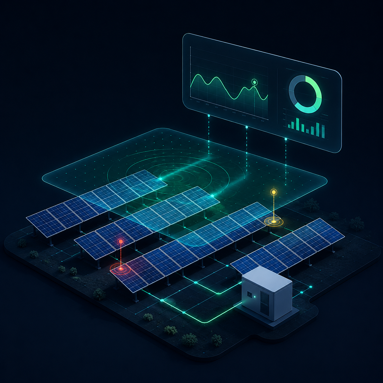 PVEye – AI Solar PV Monitoring Dashboard